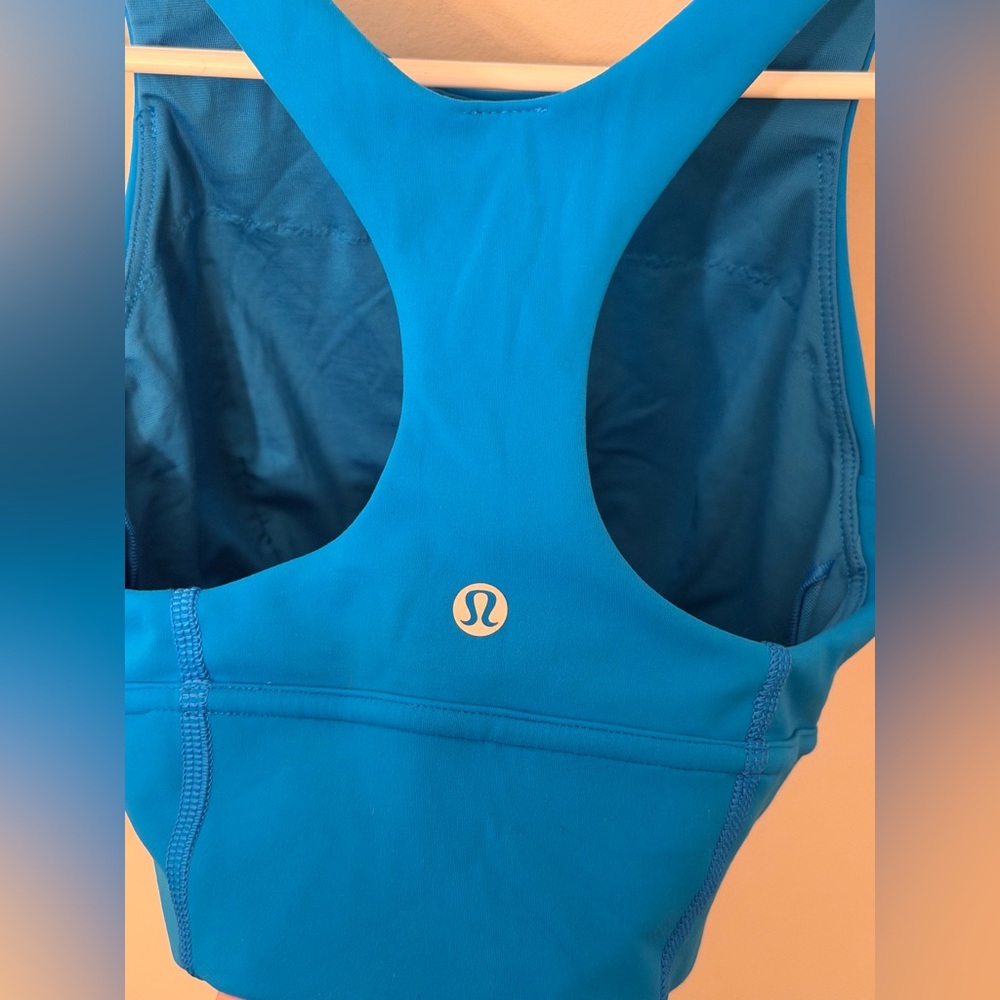 Lululemon Wunder Train Highneck Longline Bra Size 4 - Picture 5 of 5